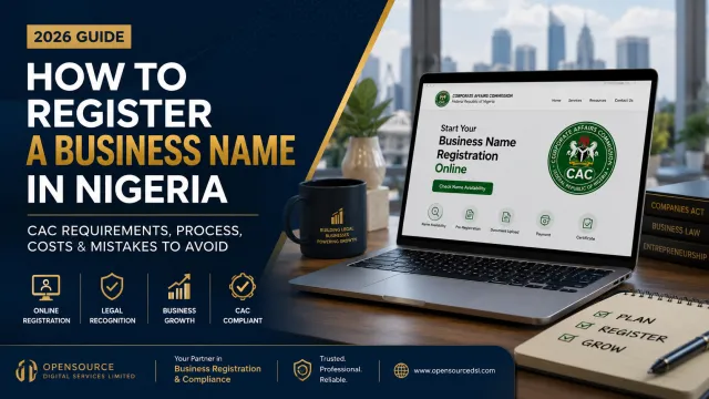 How to Register a Business Name in Nigeria in 2026: CAC Requirements, Process, Costs and Mistakes to Avoid